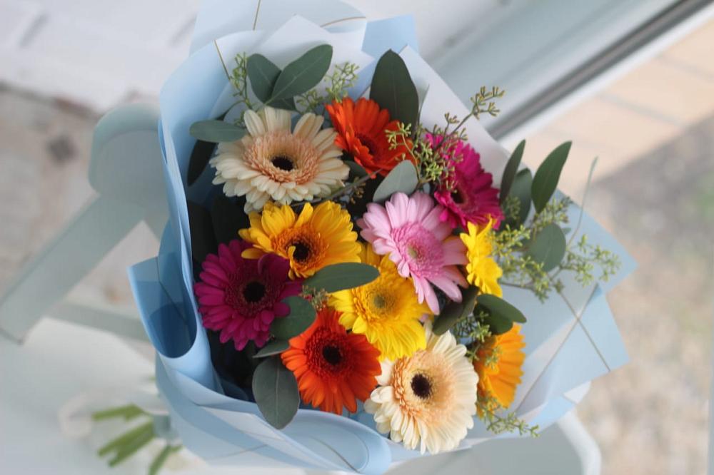 Букет цветов из: Герберы в Баклашах