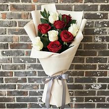 Букет цветов из:  Розы #REPLACE_PRED# Баклашах