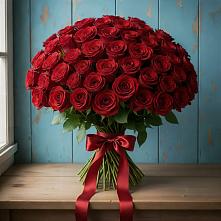 Букет Красные розы Блэк Меджик в Баклашах