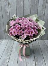 Букет цветов из:  Хризантемы #REPLACE_PRED# Баклашах