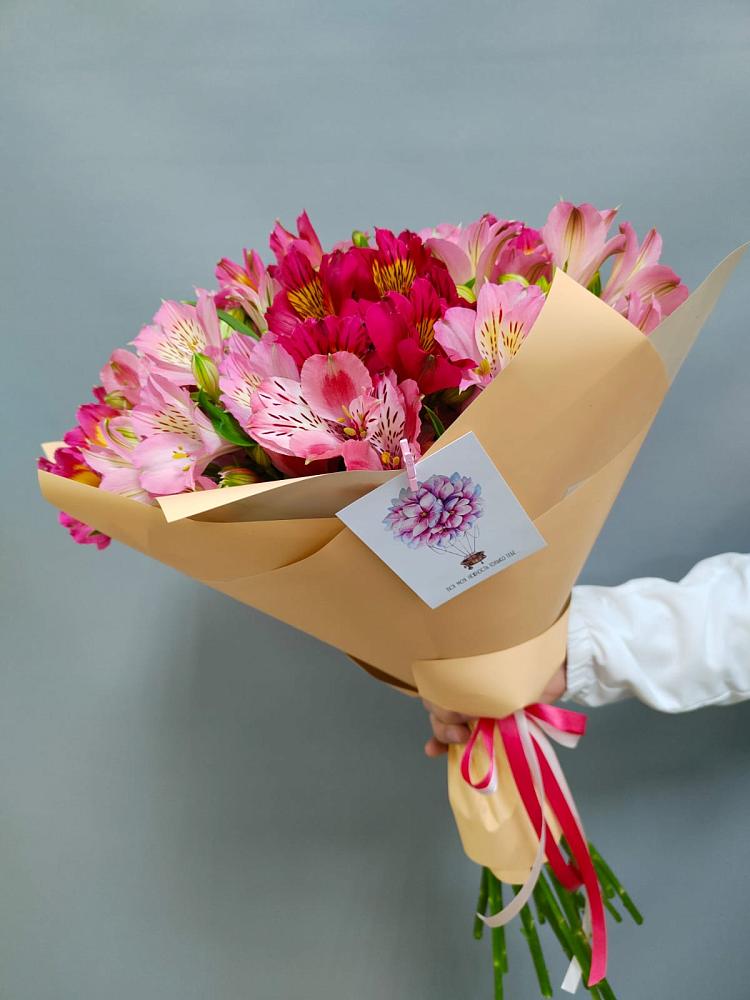 Букет цветов из: Альстромерии в Баклашах