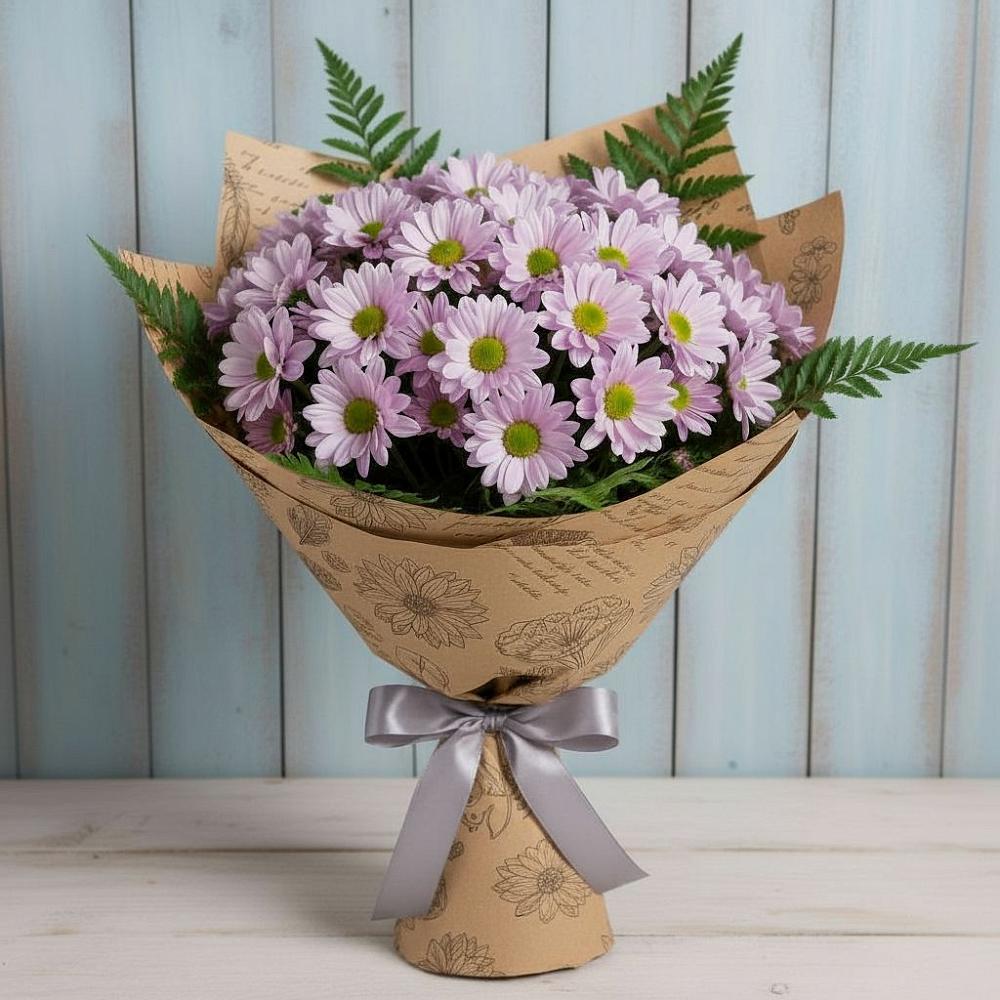 Букет цветов из: Хризантемы в Баклашах