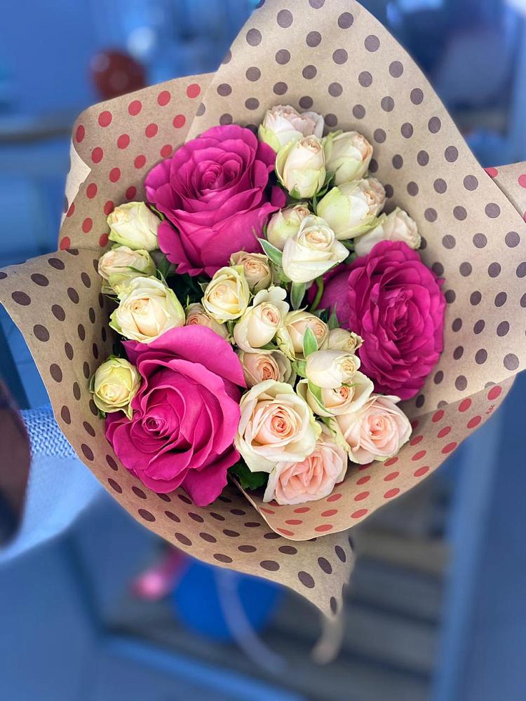 Букет цветов из: Розы в Баклашах