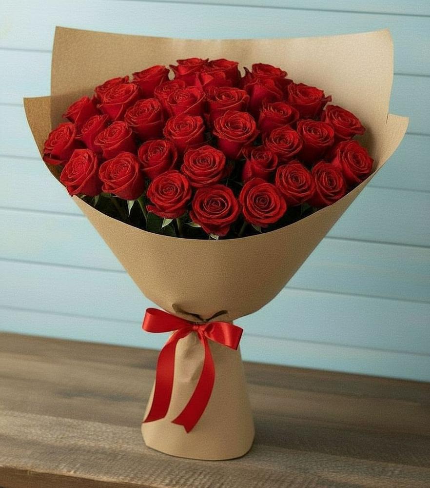 Букет Красные розы Милано в Баклашах