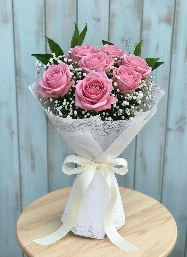 Букет цветов из: Розы в Баклашах