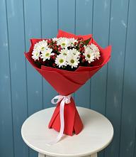 Букет цветов из:  Хризантемы #REPLACE_PRED# Баклашах