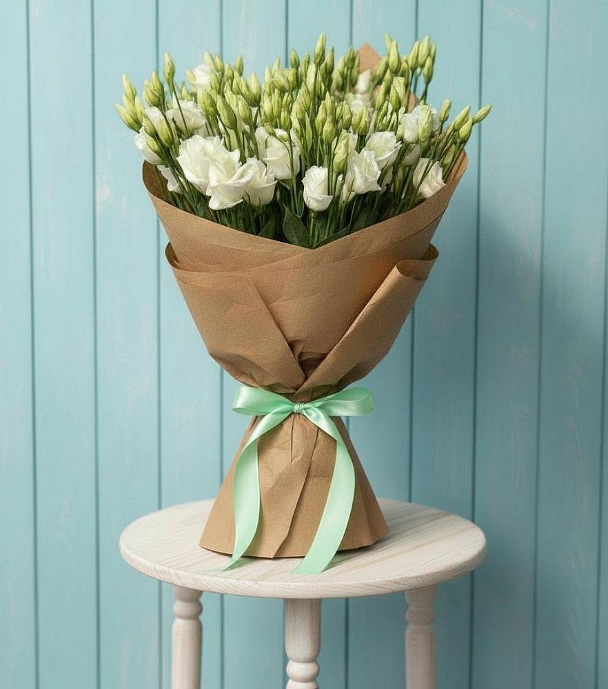 Букет цветов из: Лизиантусы в Баклашах