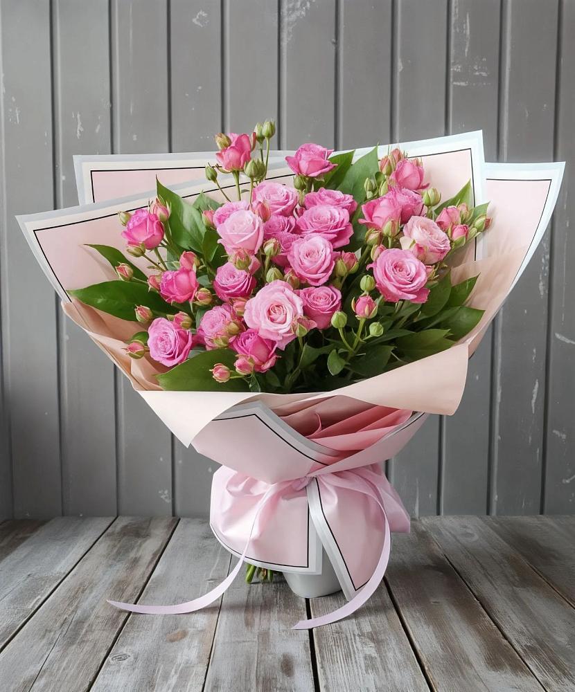 Букет Розовый кустик в Баклашах