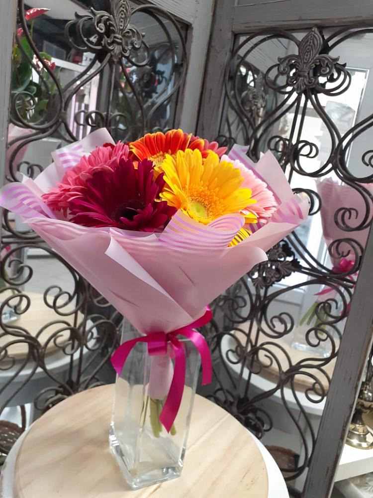 Букет цветов из: Герберы в Баклашах