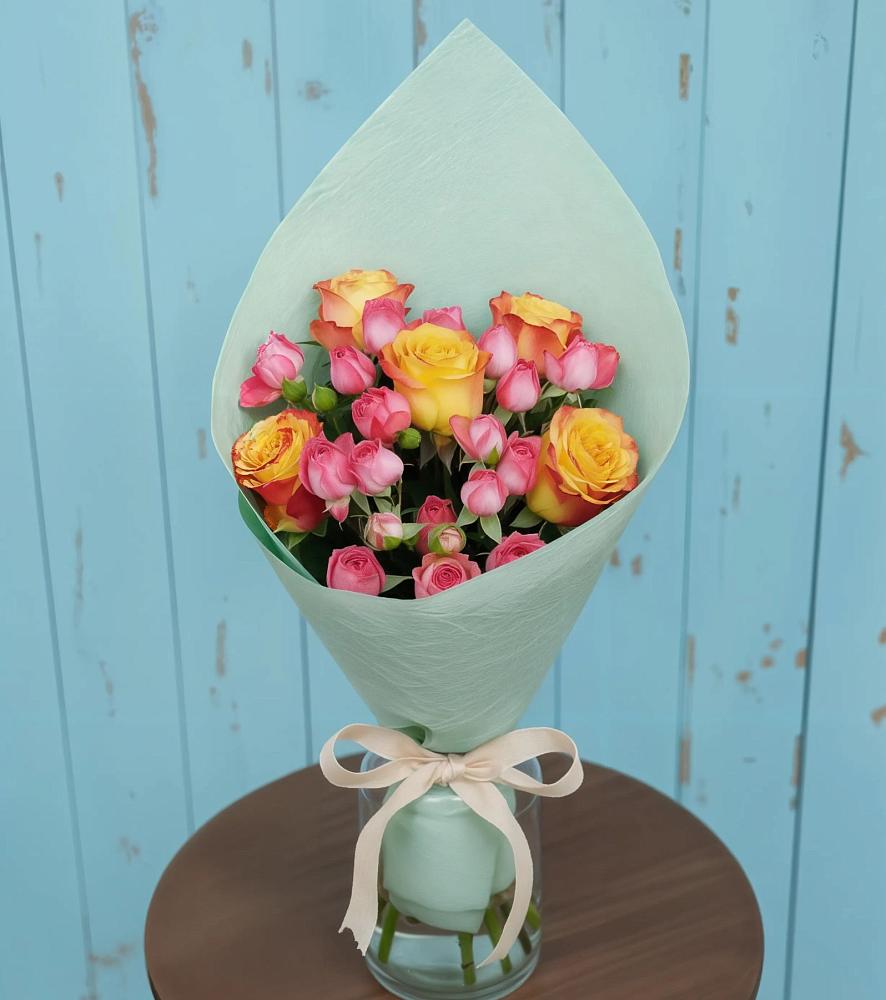 Букет цветов из: Розы в Баклашах