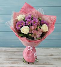 Букет цветов из:  Герберы в Баклашах