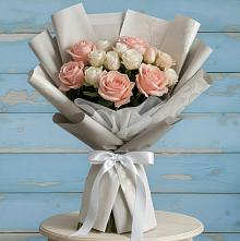 Букет цветов из:  Розы в Баклашах