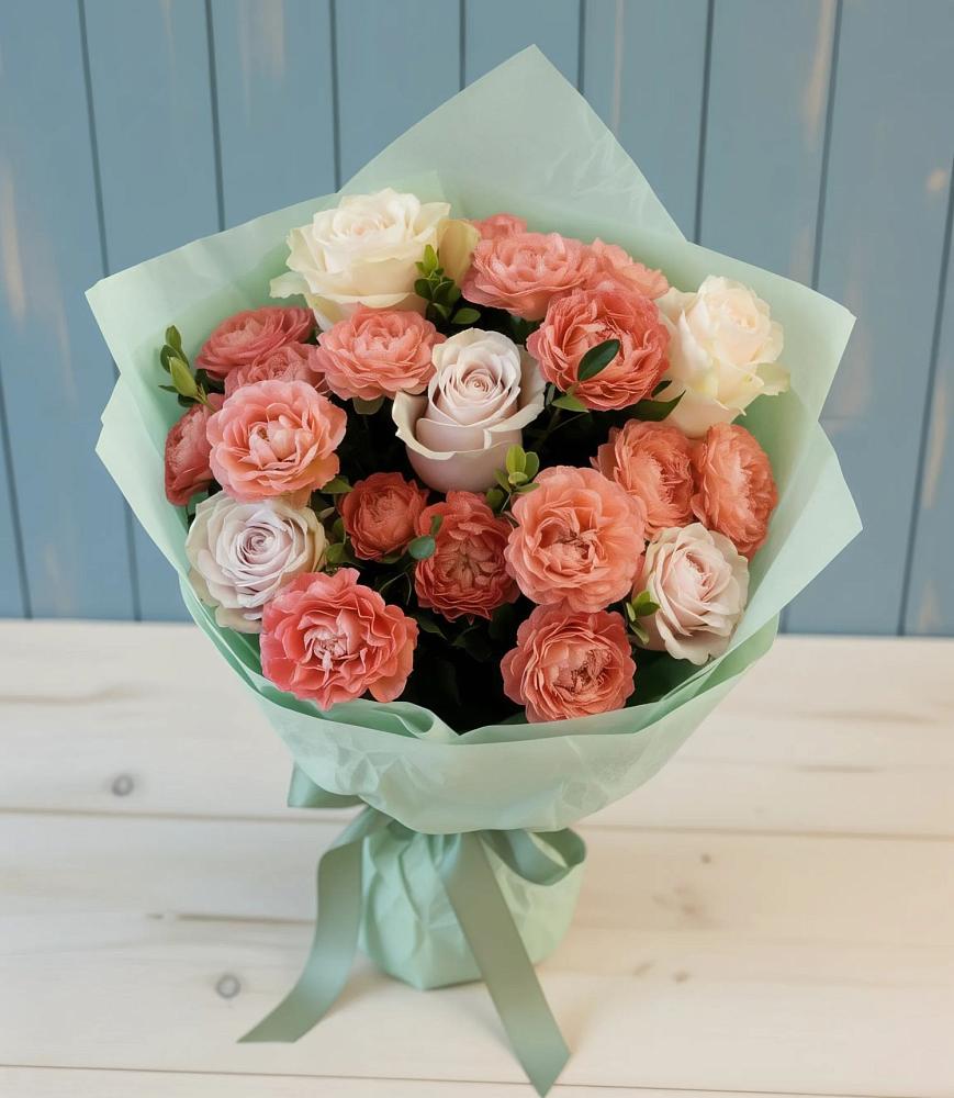 Букет цветов из: Розы в Баклашах