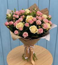 Букет цветов из:  Розы в Баклашах