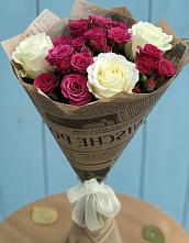 Букет цветов из:  Розы в Баклашах