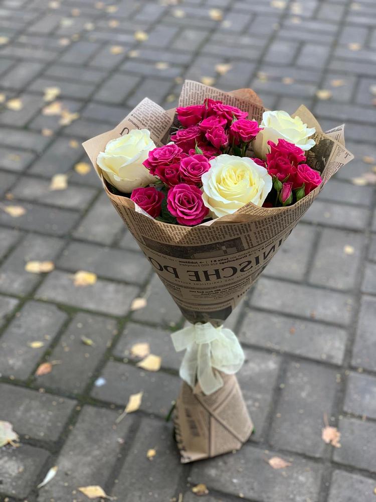 Букет цветов из: Розы в Баклашах