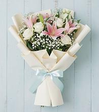 Букет цветов из:  Лилии в Баклашах