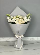 Букет цветов из:  Розы и Лизиантусы в Баклашах